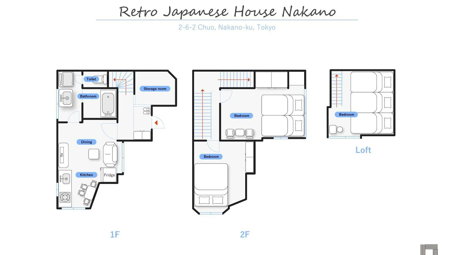 Villa Retro Japanese House Nakano Präfektur Tokio Japan